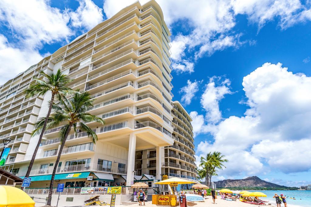 Waikiki Shore 1116 Beachfront Honolulu Exterior foto